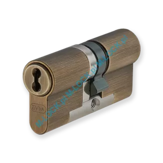 EVVA 4KS - wkładka patentowa kolor: mosiądz antyczny - LB (konfigurator) - 7