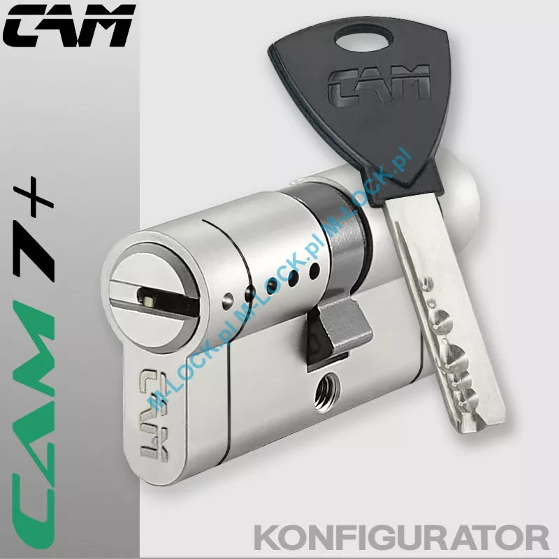 CAM 7+, wkładka patentowa (konfigurator)