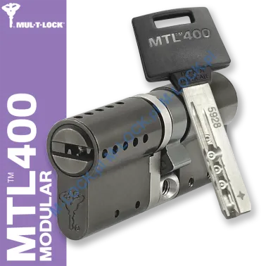 MUL-T-LOCK MTL 400 Modular / Classic PRO 31/40NB (71 mm), wkładka patentowa - black nickel