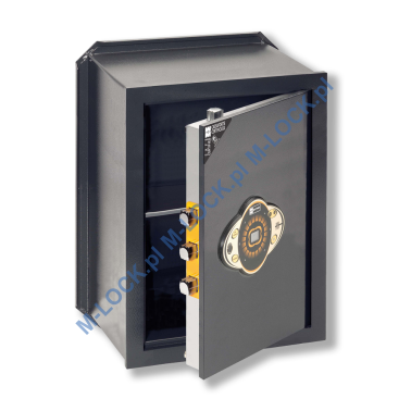 MOTTURA 11.3845 PERSONAL "ROTARY" sejf ścienny z zamkiem elektronicznym (35 l)