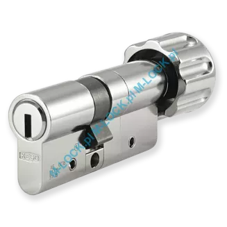 KESO 10RS Omega 30/40G1NN (70 mm), wkładka patentowa z gałką - 2