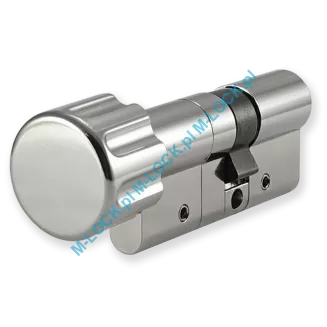 KESO 10RS Omega 30/40G1NN (70 mm), wkładka patentowa z gałką - 3