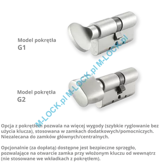 MUL-T-LOCK Classic 27/45NN (72 mm), wkładka patentowa (wzmocniona) - 6