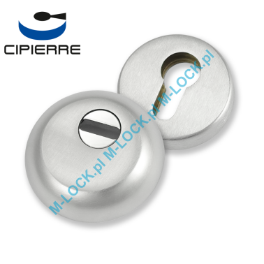 CIPIERRE 360-CS, rozeta antywłamaniowa (chrom satyna)