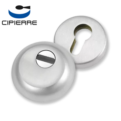 CIPIERRE 360-CS, rozeta antywłamaniowa (chrom satyna)