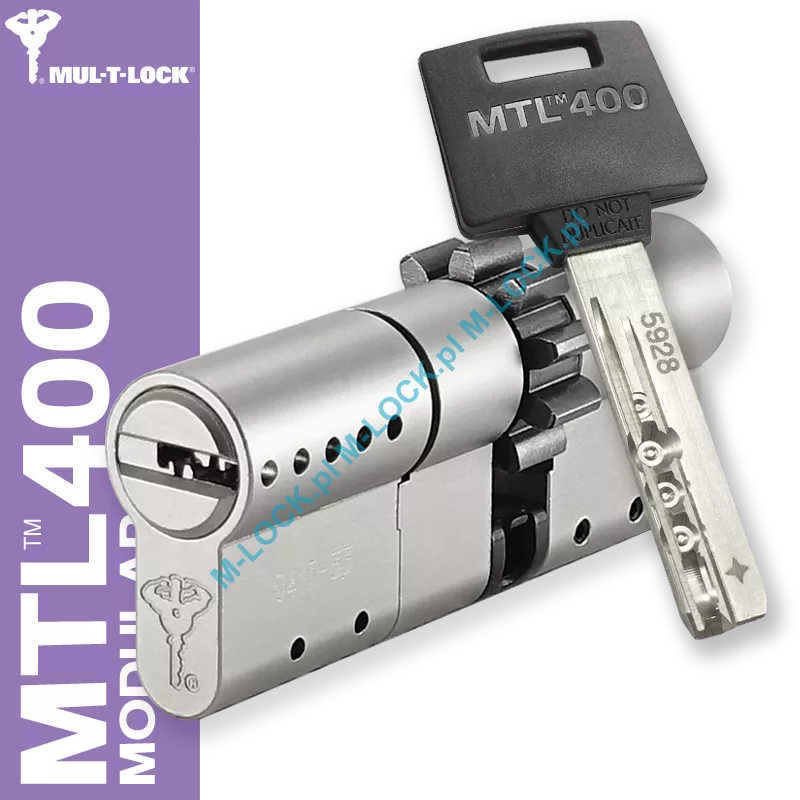 MUL-T-LOCK MTL 400 Modular / Classic PRO 33/48ZN (81 mm), wkładka patentowa