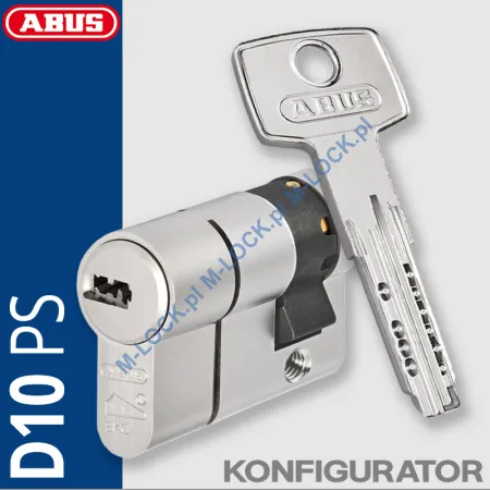 ABUS D10 PS - półwkładka patentowa (konfigurator)