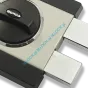 GERDA ZX-1000, zamek nawierzchniowy z cylindrem MUL-T-LOCK Classic (kolor: nikiel satyna) - 5