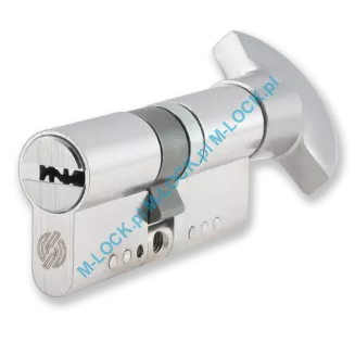 SECUREMME EVOK1 - wkładka patentowa, modularna, kolor: nikiel (konfigurator) - 4