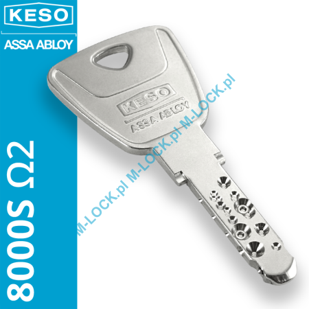 KESO 8000S Omega2, dorobienie klucza do karty