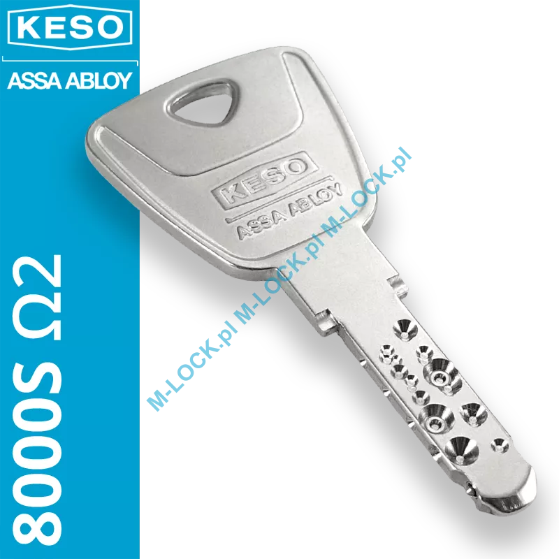 KESO 8000S Omega2, dorobienie klucza do karty
