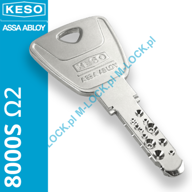 KESO 8000S Omega2, dorobienie klucza do karty