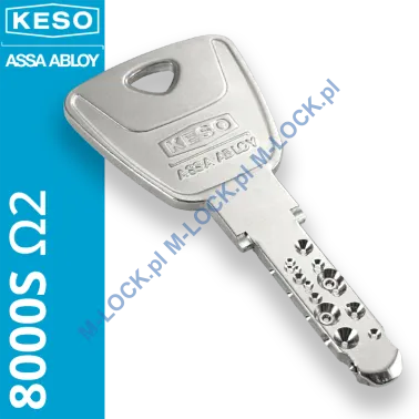 KESO 8000S Omega2, dorobienie klucza do karty