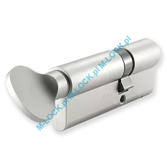 MUL-T-LOCK Classic 31/50G1NN (81 mm), wkładka patentowa z gałką do drzwi Dierre - 4