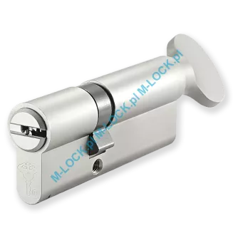 MUL-T-LOCK Classic 31/50G1NN (81 mm), wkładka patentowa z gałką do drzwi Dierre - 3