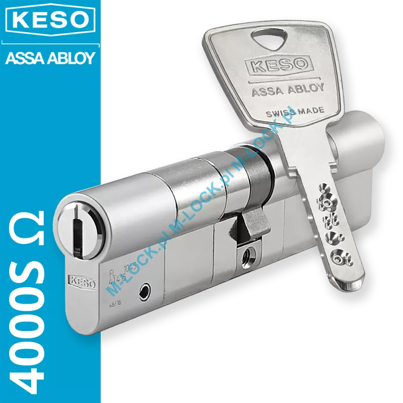 KESO 4000S Omega 60/60NN (120 mm), wkładka patentowa