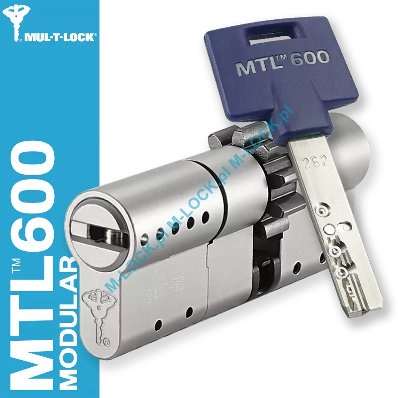 MUL-T-LOCK MTL600 Modular / Interactive+ 33/48ZN (81 mm), wkładka patentowa do drzwi WITEX Super-Lock