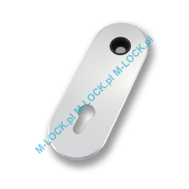 Szyld długi na wkładkę (85 mm) CI-0685-AA, chrom matowy