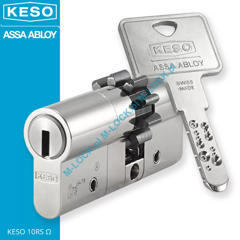 KESO 10RS Omega 30/40ZN (70 mm), wkładka patentowa