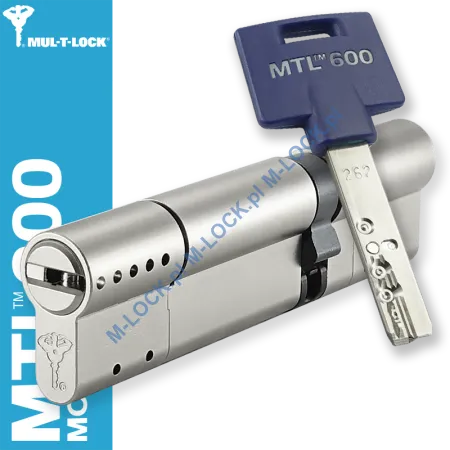 MUL-T-LOCK MTL 600 Modular / Interactive+ 43/78NN (121 mm), wkładka patentowa