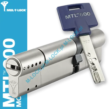 MUL-T-LOCK MTL 600 Modular / Interactive+ 43/78NN (121 mm), wkładka patentowa