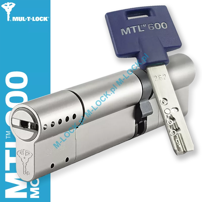 MUL-T-LOCK MTL 600 Modular / Interactive+ 43/78NN (121 mm), wkładka patentowa