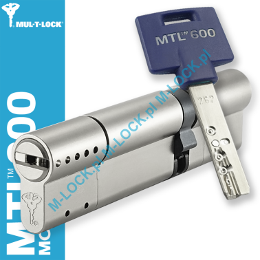 MUL-T-LOCK MTL 600 Modular / Interactive+ 43/78NN (121 mm), wkładka patentowa