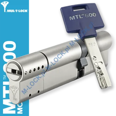 MUL-T-LOCK MTL 600 Modular / Interactive+ 43/78NN (121 mm), wkładka patentowa