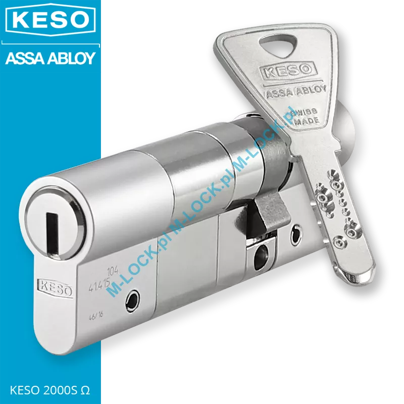 KESO 2000S Omega 30/60NN (90 mm), wkładka patentowa