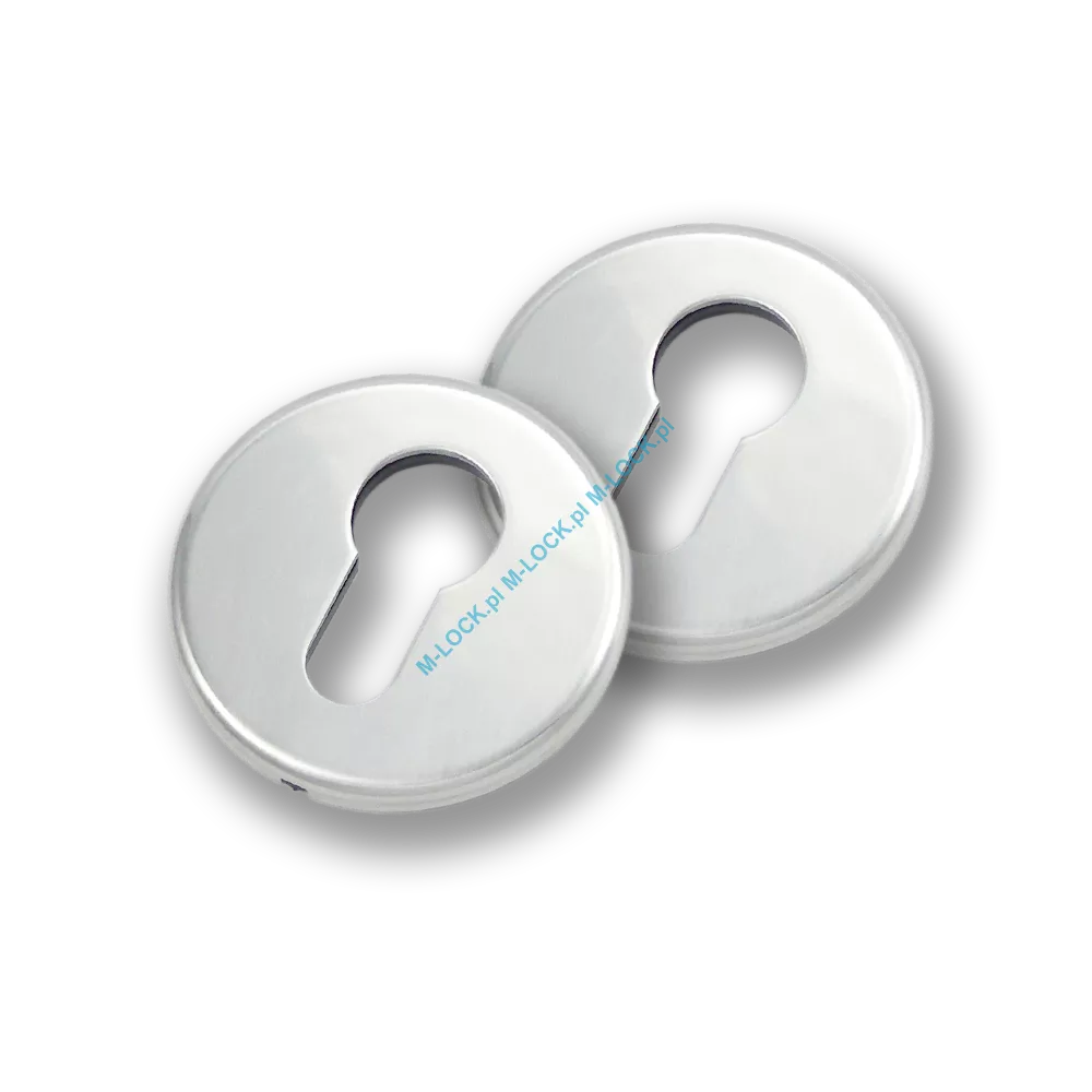 Rozetki na wkładkę do zamków S.A.B. seria 16xx, chrom