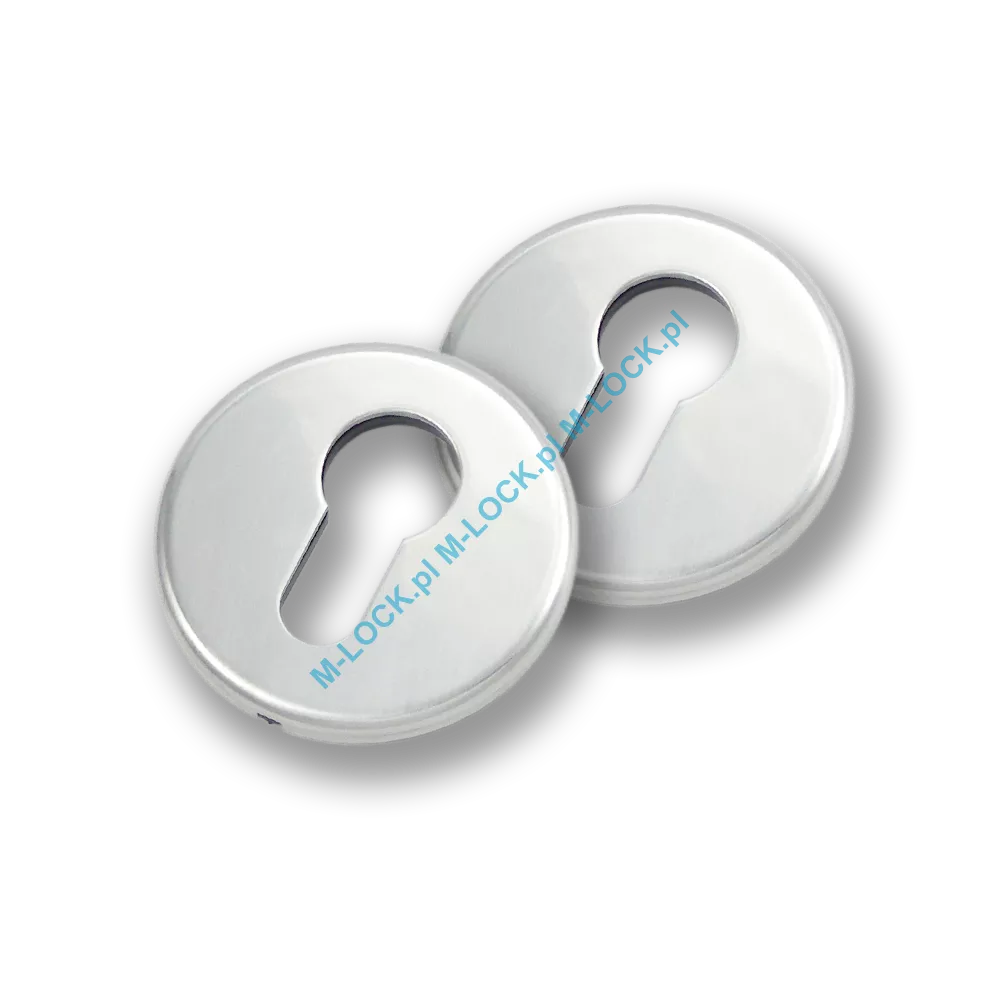 Rozetki na wkładkę do zamków S.A.B. seria 16xx, chrom