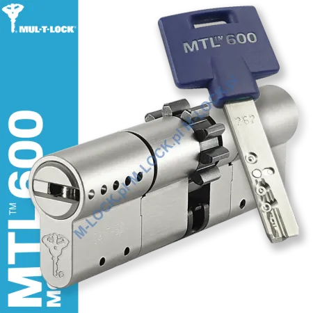 MUL-T-LOCK MTL 600 Modular / Interactive+ 43/53ZN (96 mm), wkładka patentowa