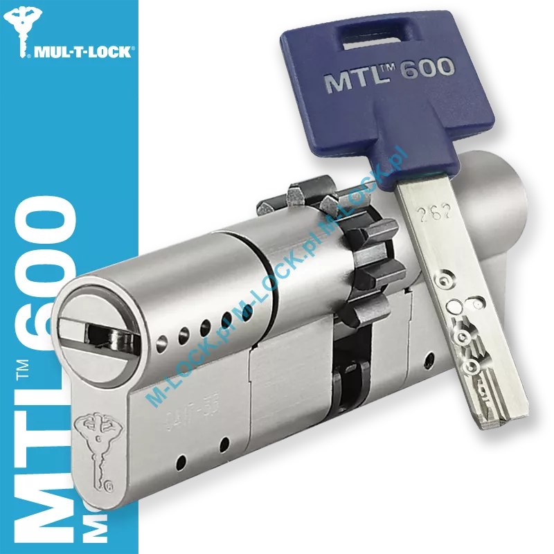MUL-T-LOCK MTL 600 Modular / Interactive+ 43/53ZN (96 mm), wkładka patentowa