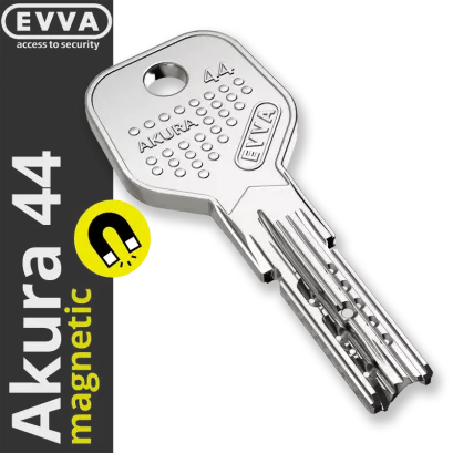 EVVA Akura 44 MAGNETIC, dorobienie klucza do karty (profil 192TB)