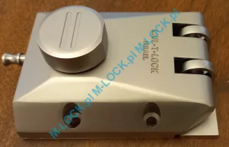 MUL-T-LOCK Deadlock 02-SAT, zamek nawierzchniowy (kolor: nikiel satyna), bez cylindra - 2