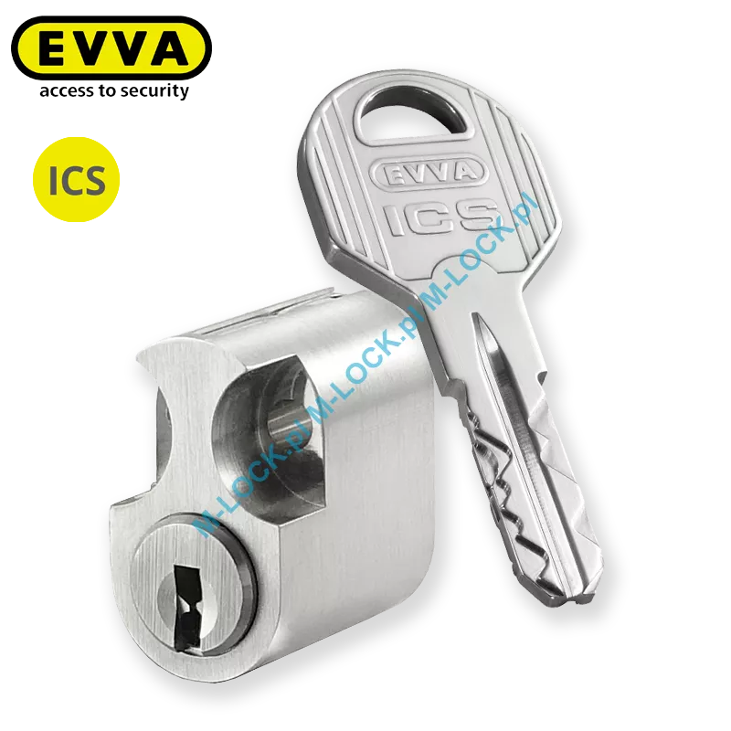 EVVA ICS 603N, cylinder owalny (skandynawski), wewnętrzny