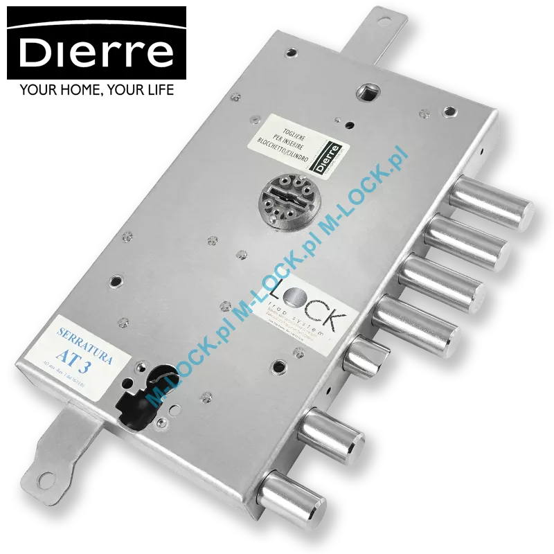 ATRA 197, zamek do drzwi DIERRE ASSO 3 (bez wkładki MIA)