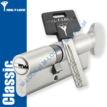 MUL-T-LOCK Classic 40/50G1NN (90 mm), wkładka patentowa z pokrętłem