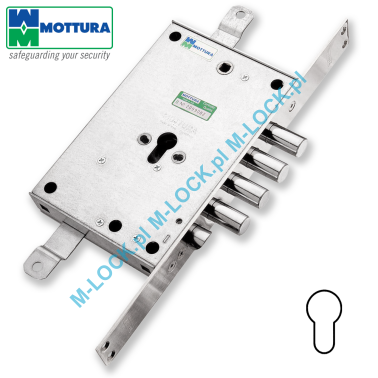 MOTTURA 85.971.4 zamek centralny-rozporowy