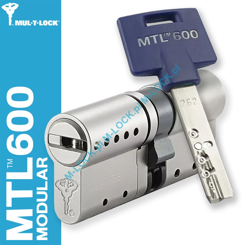 MUL-T-LOCK MTL 600 Modular / Interactive+ 33/38NN (71 mm), wkładka patentowa