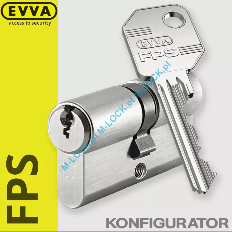 EVVA FPS - wkładka patentowa (konfigurator)