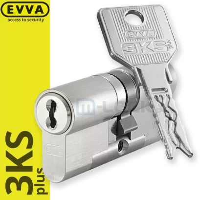EVVA 3KSplus- wkładka do zamka, KONFIGURATOR - WSZYSTKIE WYMIARY