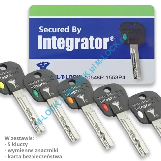 MUL-T-LOCK Integrator 35/45NN (80 mm), wkładka patentowa - 3