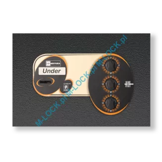 MOTTURA 11.2231 UNDER sejf podłogowy z zamkiem kluczowym i mechanizmem szyfrowym (26 l) - 3