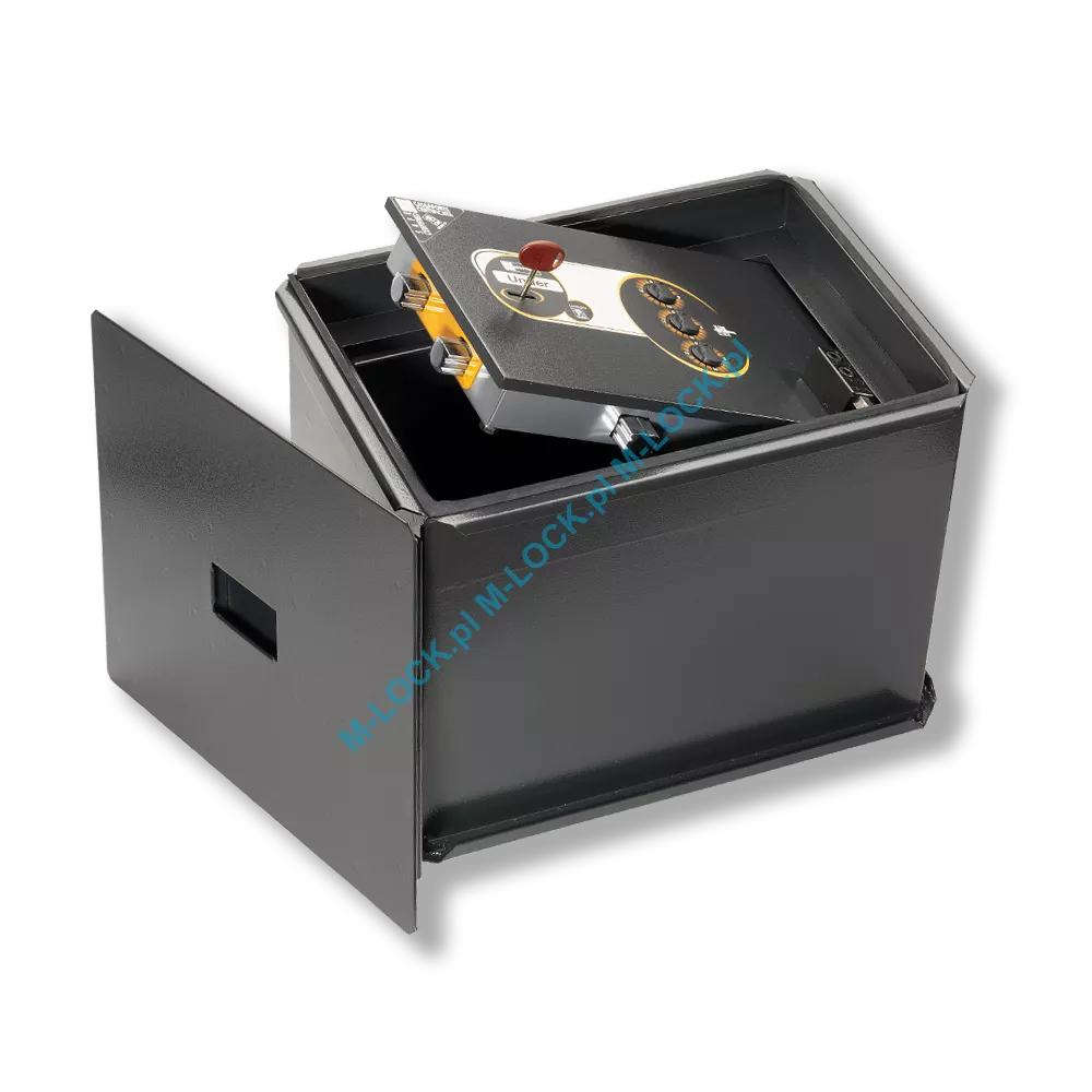 MOTTURA 11.2231 UNDER sejf podłogowy z zamkiem kluczowym i mechanizmem szyfrowym (26 l)