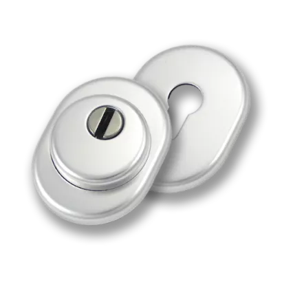 Szyld antywłamaniowy PROTECTOR AF-0138-AA, chrom matowy