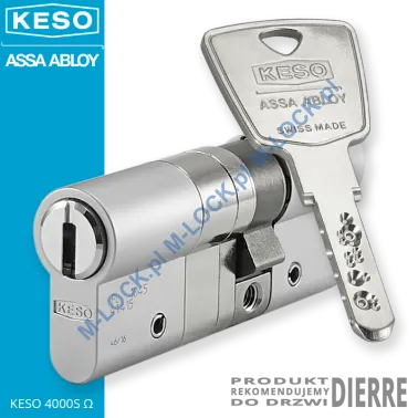KESO 4000S Omega 30/45NN (75 mm), wkładka patentowa do drzwi Dierre