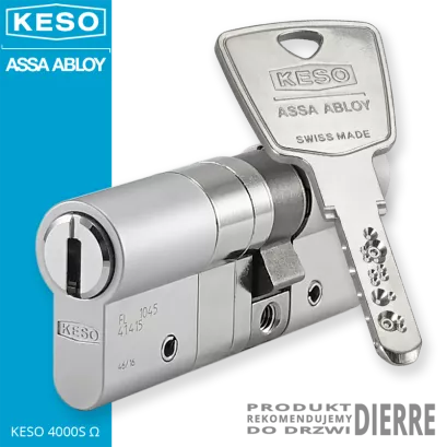 KESO 4000S Omega 30/45NN (75 mm), wkładka patentowa do drzwi Dierre