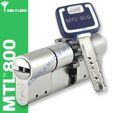 MUL-T-LOCK MTL 800 Modular / MT5+ 33/48ZN (81 mm), wkładka patentowa