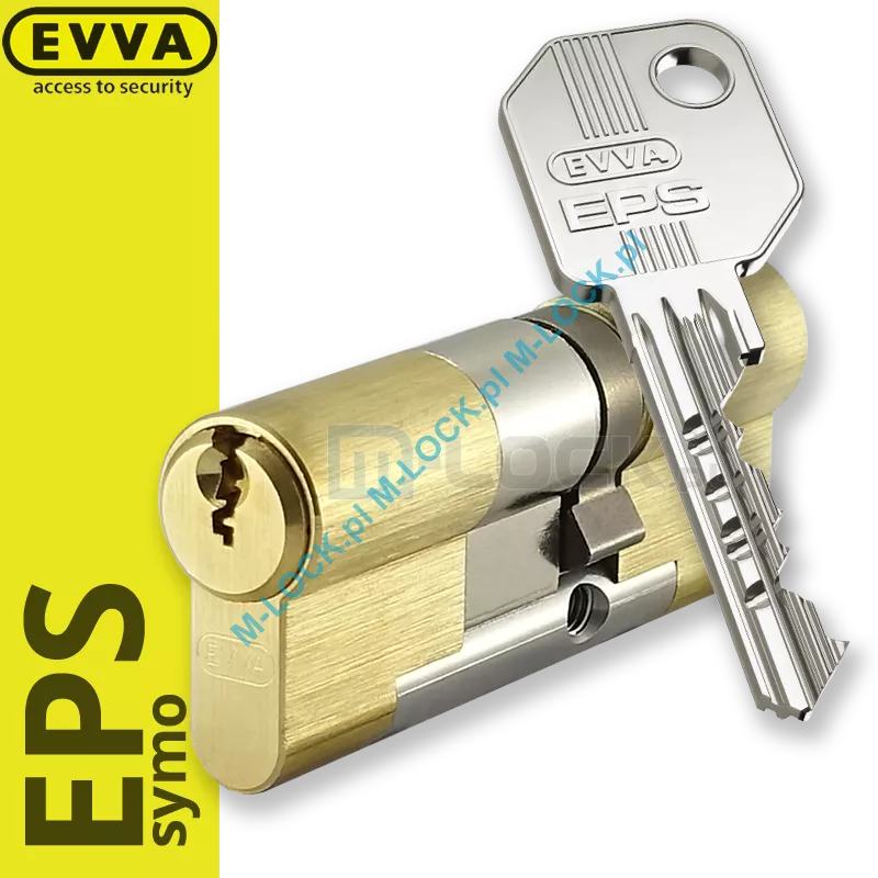 EVVA EPS 31/46NMsymo (77 mm), wkładka patentowa